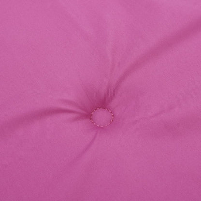 Stoelkussens Hoge Rug Stof 6 120 x 50 x 3 cm Roze