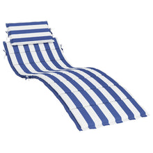Ligbedkussen Get Oxford Stof En Wit blauw en witte streep