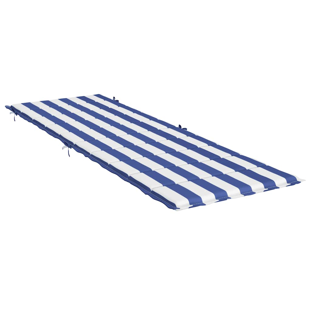 Ligbedkussen Get Oxford Stof En Wit blauw en witte streep