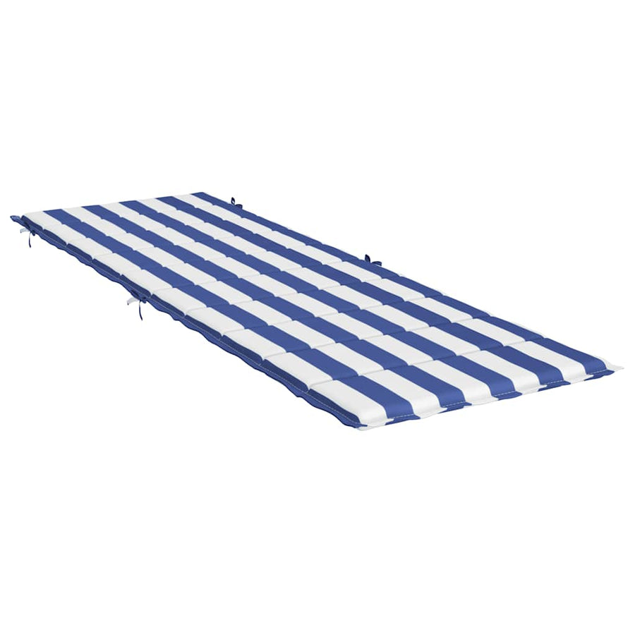Ligbedkussen Get Oxford Stof En Wit blauw en witte streep