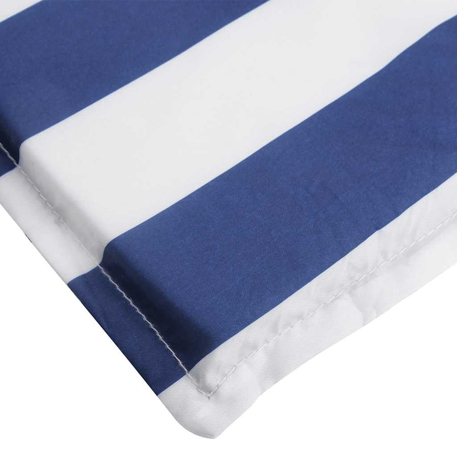 Ligbedkussen Get Oxford Stof En Wit blauw en witte streep