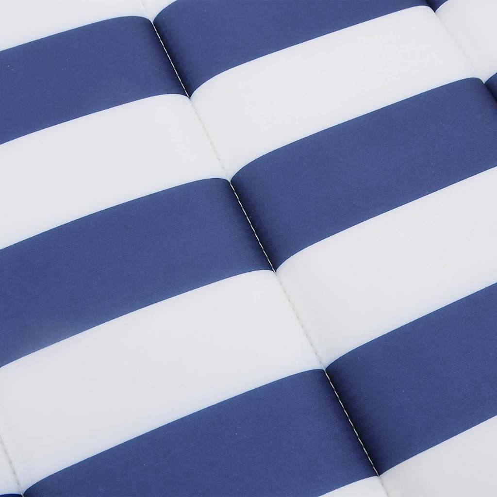 Ligbedkussen Get Oxford Stof En Wit blauw en witte streep