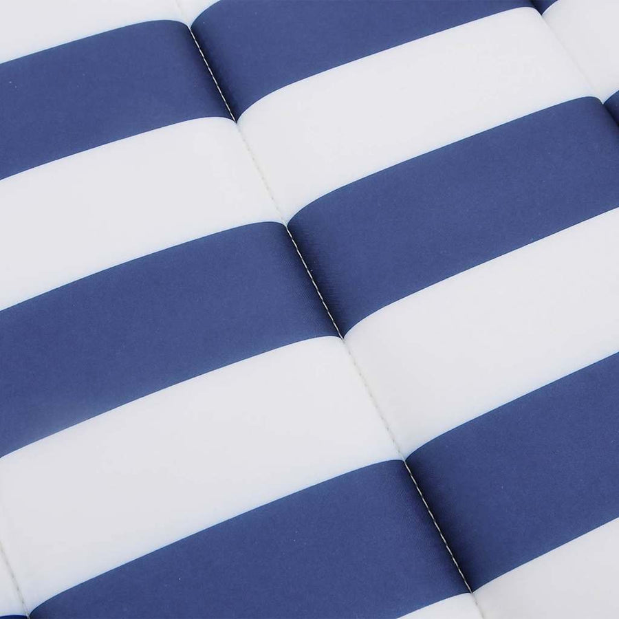 Ligbedkussen Get Oxford Stof En Wit blauw en witte streep
