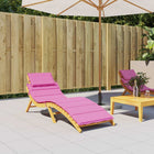 Sun Lounger Cushion Oxford Fabric Pink