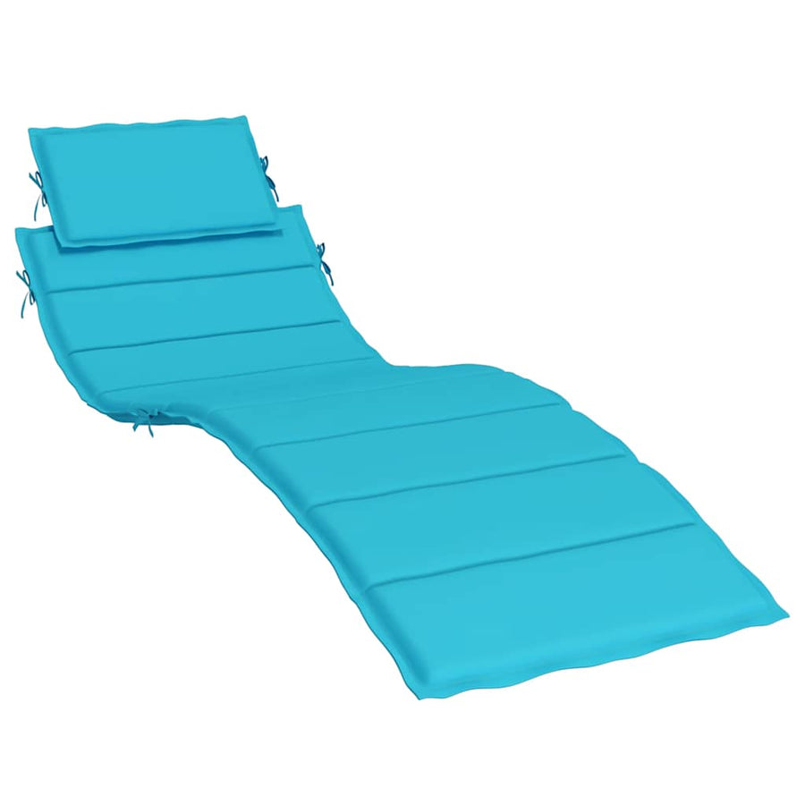 Ligbedkussen Oxford Stof Turquoise