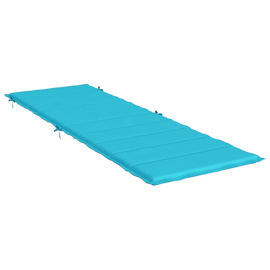 Ligbedkussen Oxford Stof Turquoise