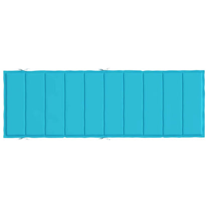 Ligbedkussen Oxford Stof Turquoise