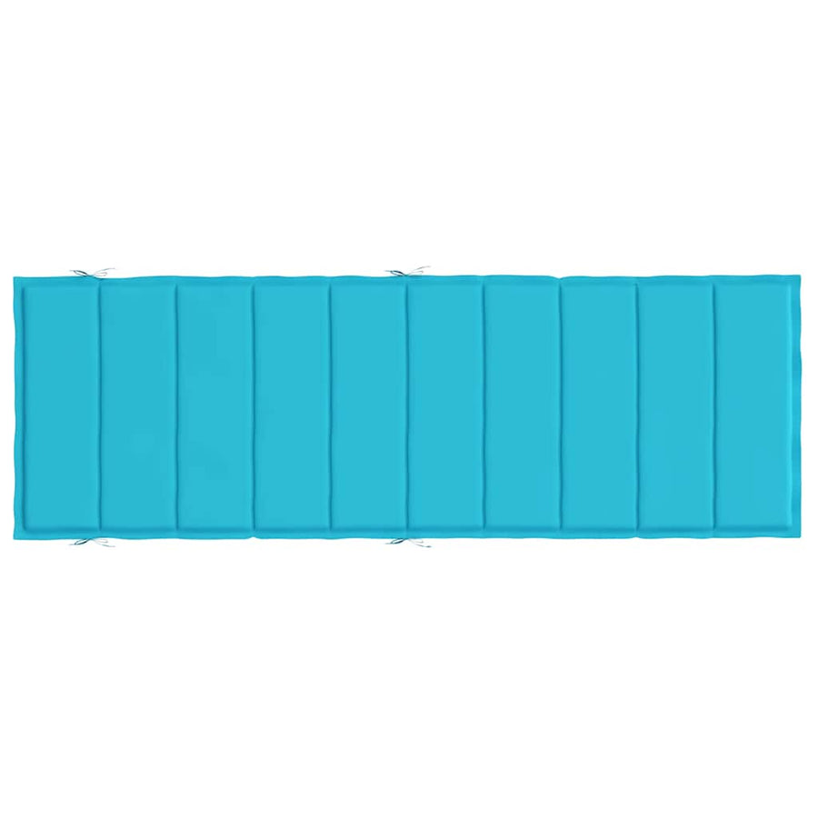 Ligbedkussen Oxford Stof Turquoise