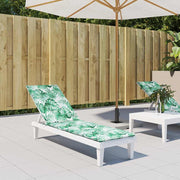 Patio Chair Cushion Oxford Fabric Leaf Pattern