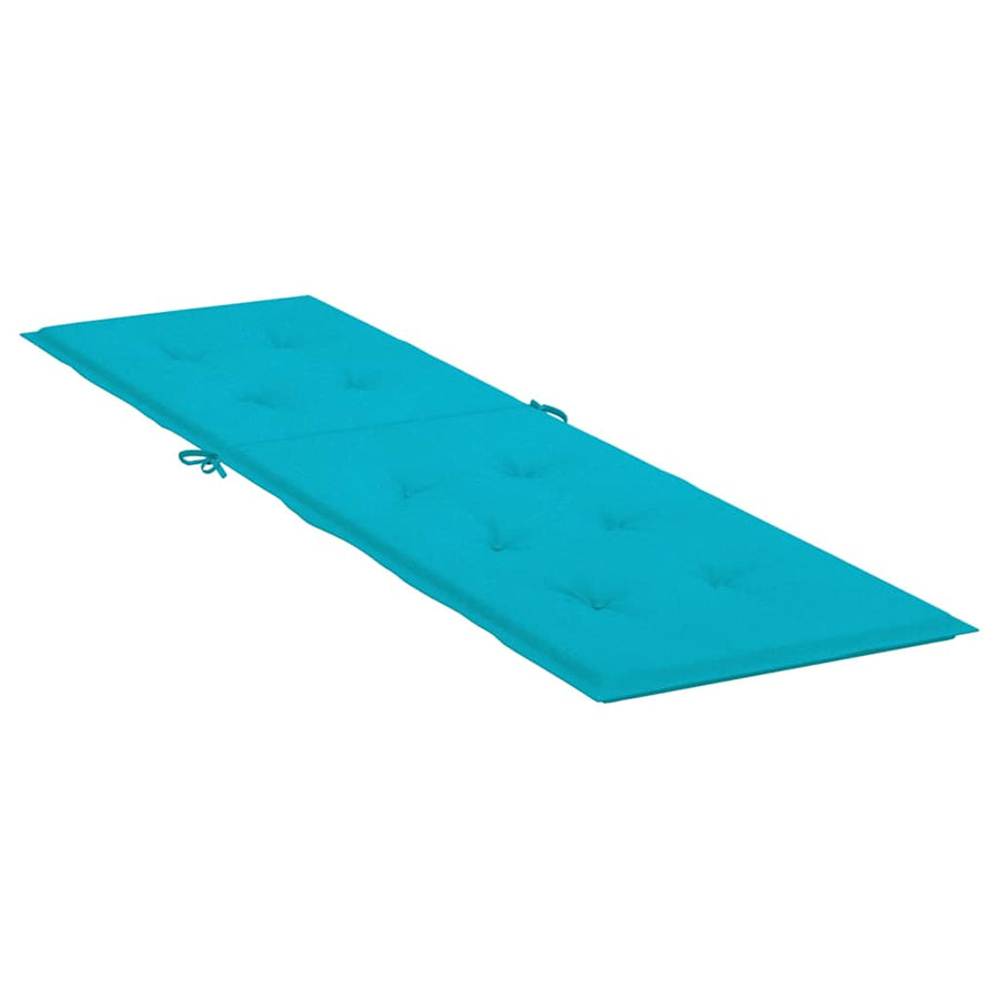 Terrasstoelkussen oxford stof turquoise