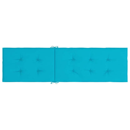 Terrasstoelkussen oxford stof turquoise