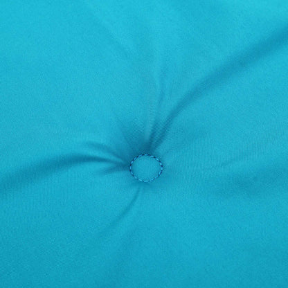 Terrasstoelkussen oxford stof turquoise