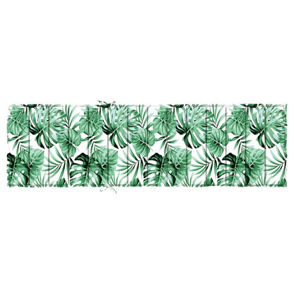 Ligbedkussen Oxford Stof 200 x 50 x 4 cm Bladpatroon