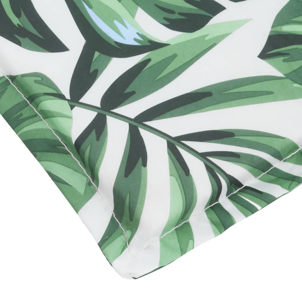 Ligbedkussen Oxford Stof 200 x 50 x 4 cm Bladpatroon