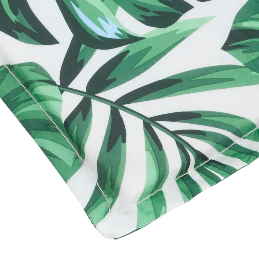 Ligbedkussen Oxford Stof 200 x 50 x 4 cm Bladpatroon