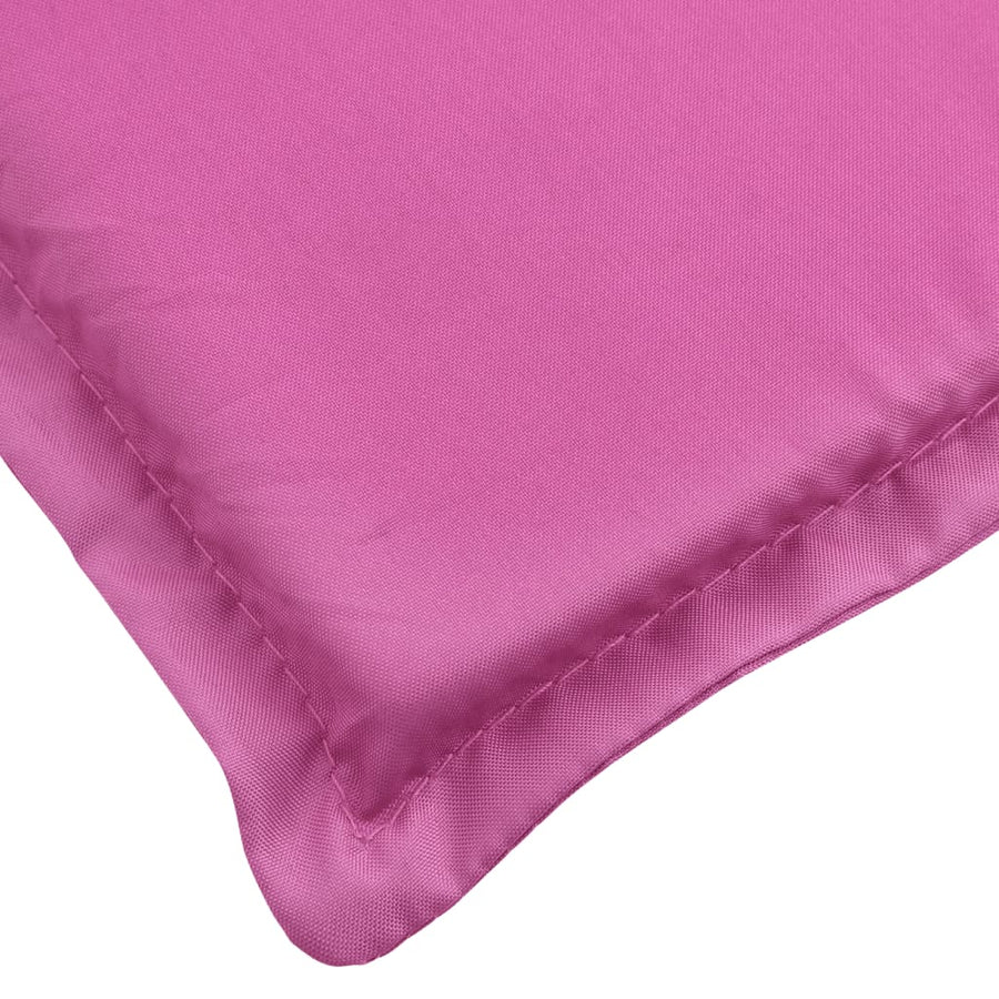 Ligbedkussen oxford stof roze 200 x 50 x 4 cm Roze