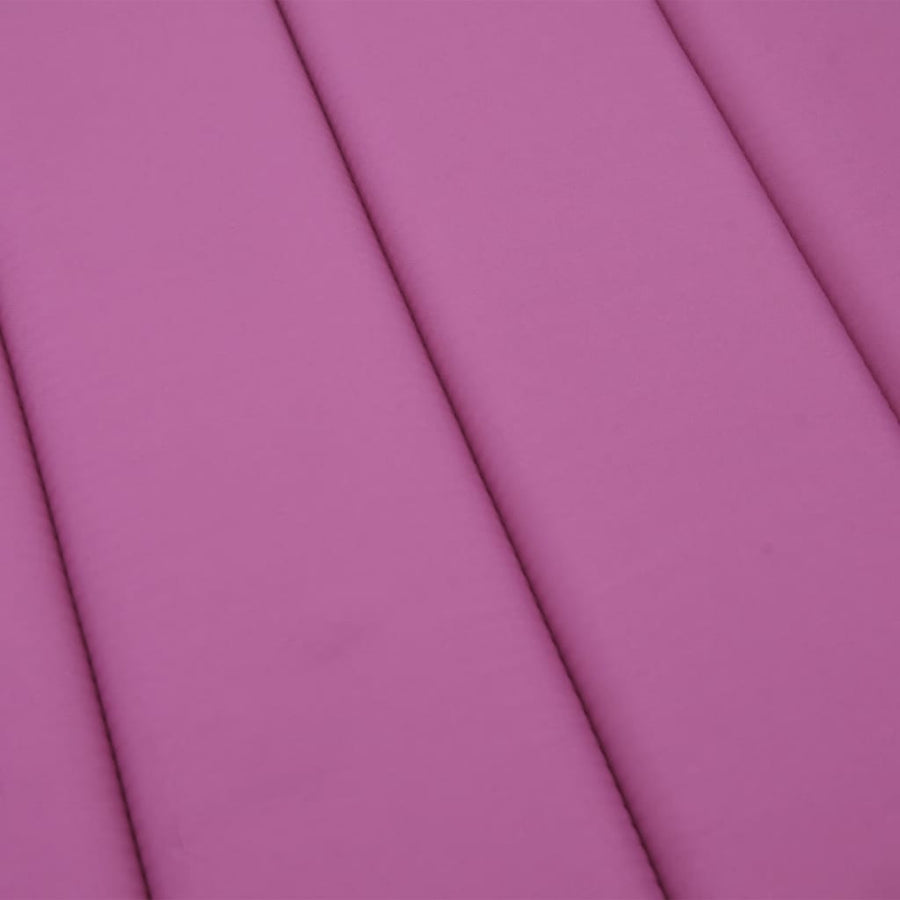 Ligbedkussen oxford stof roze 200 x 50 x 4 cm Roze