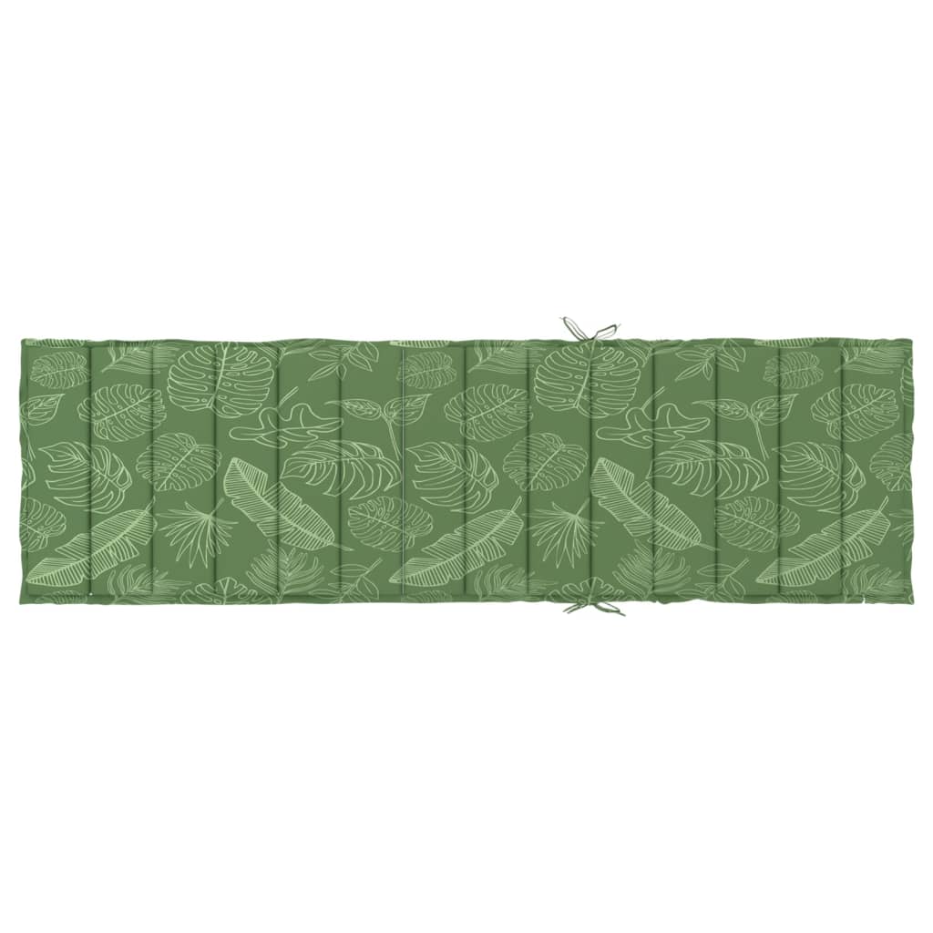 Ligbedkussen Bladpatroon Oxford Stof 200 x 60 x 4 cm Bladontwerp
