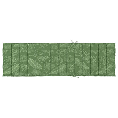 Ligbedkussen Bladpatroon Oxford Stof 200 x 60 x 4 cm Bladontwerp