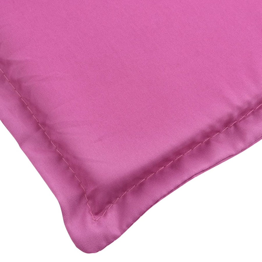 Ligbedkussen oxford stof roze 200 x 60 x 4 cm Roze