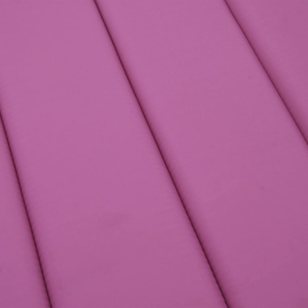 Ligbedkussen oxford stof roze 200 x 60 x 4 cm Roze