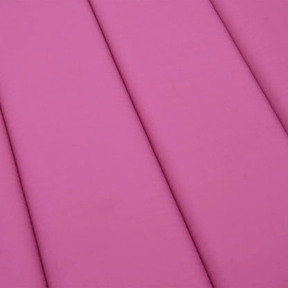 Ligbedkussen oxford stof roze 200 x 60 x 4 cm Roze