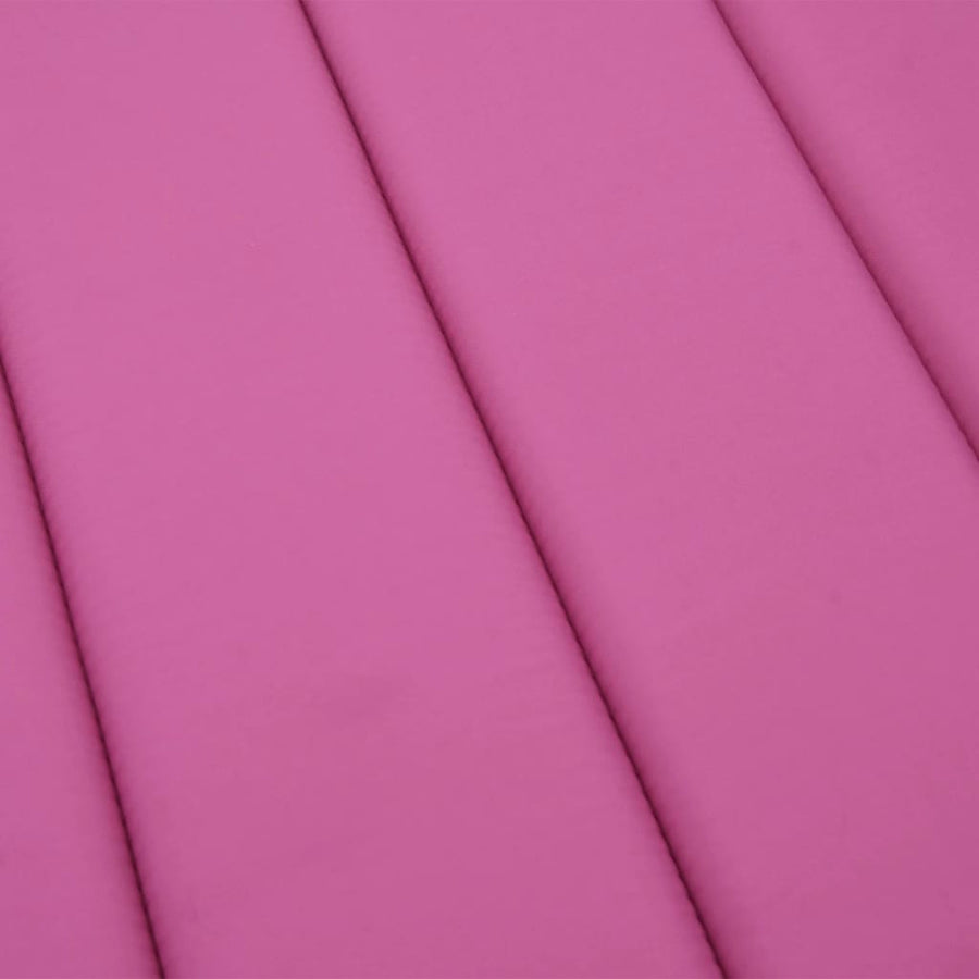 Ligbedkussen oxford stof roze 200 x 60 x 4 cm Roze