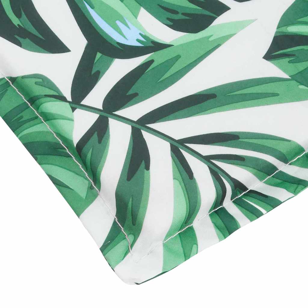 Zon Loungerkussen Bloemen Groen 200 x 70 x 4 cm Oxford stof