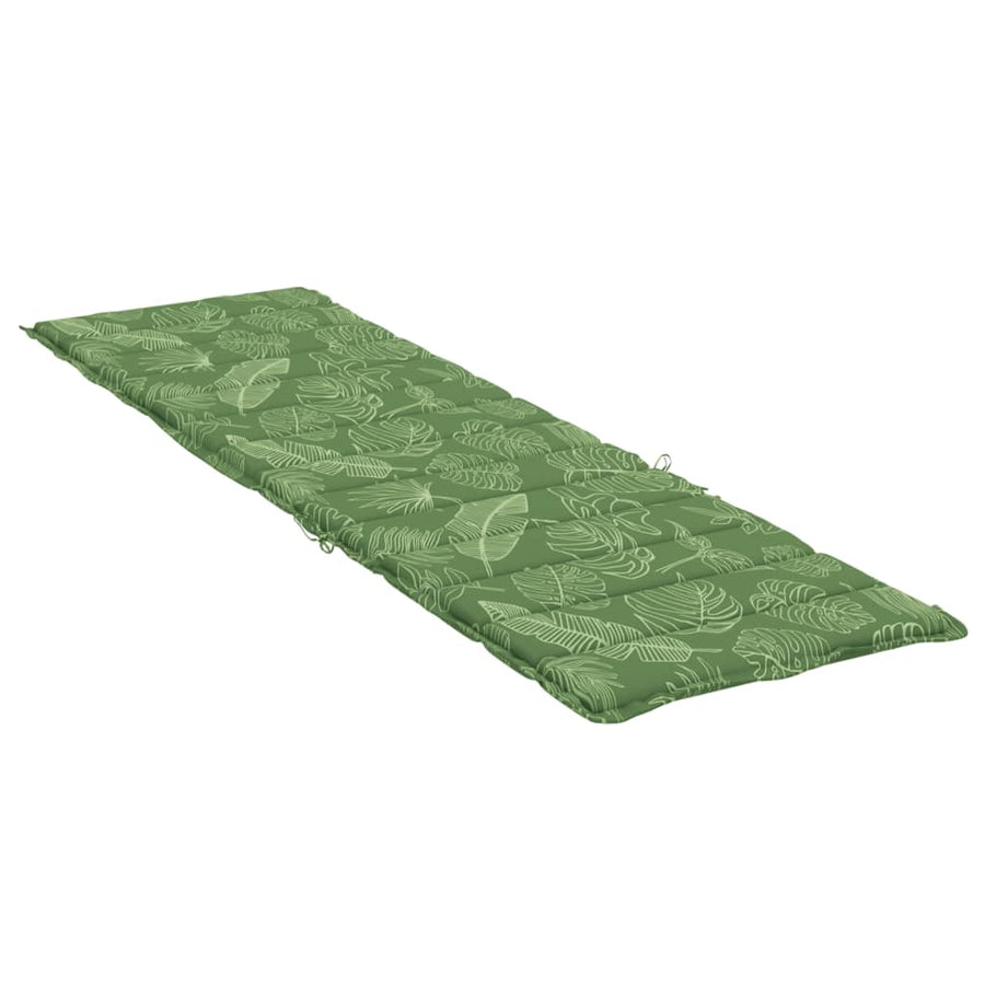Ligbedkussen Bladpatroon Oxford Stof 200 x 70 x 4 cm