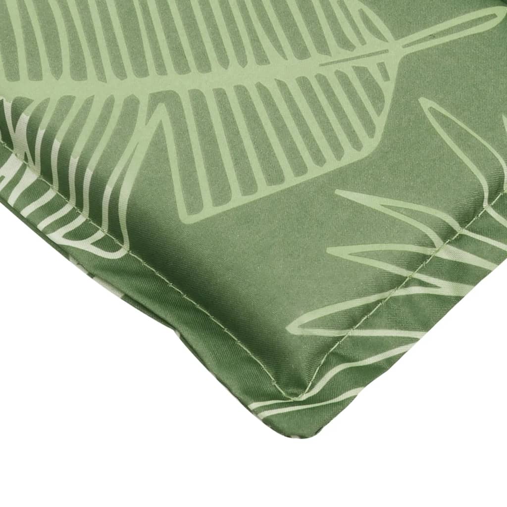 Ligbedkussen Bladpatroon Oxford Stof 200 x 70 x 4 cm