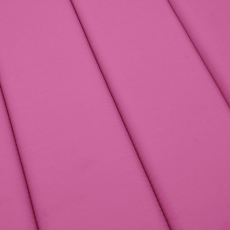 Ligbedkussen oxford stof roze 200 x 70 x 4 cm Roze