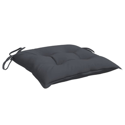 Stoelkussens Oxford Stof Kleurig 4 40 x 40 x 7 cm Antraciet