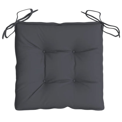 Stoelkussens Oxford Stof Kleurig 4 40 x 40 x 7 cm Antraciet