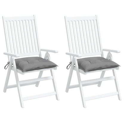 Stoelkussens Oxford Stof 2 40 x 40 x 7 cm Grijs