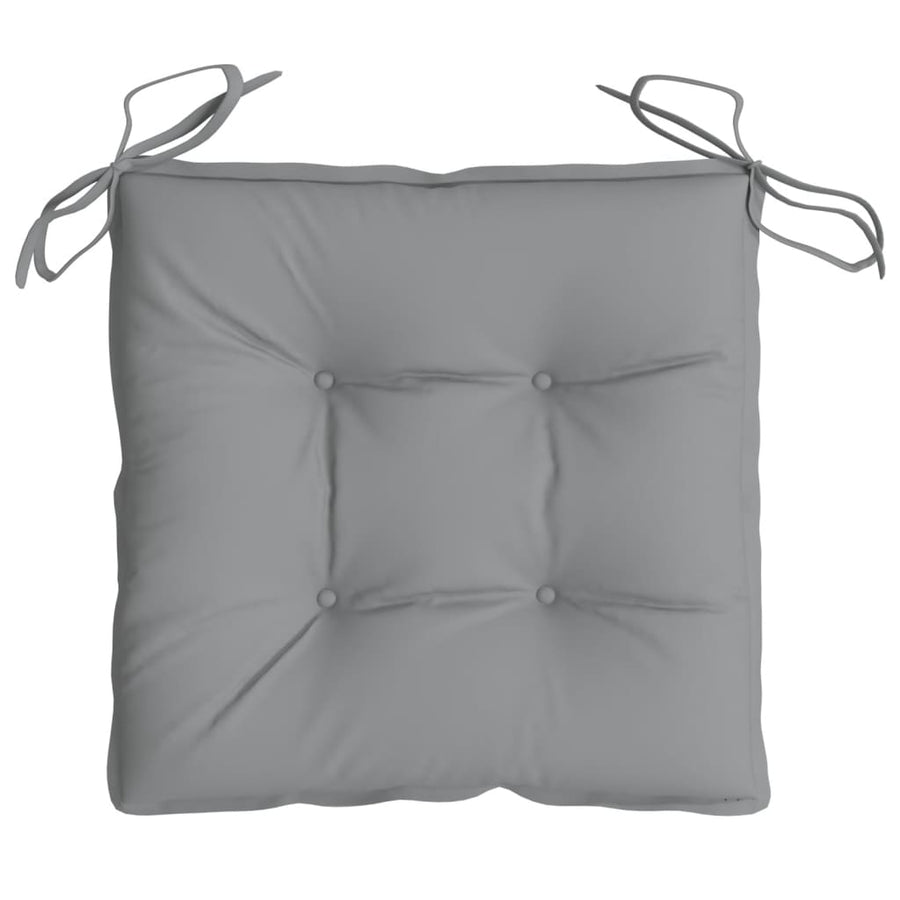 Stoelkussens Oxford Stof 2 40 x 40 x 7 cm Grijs