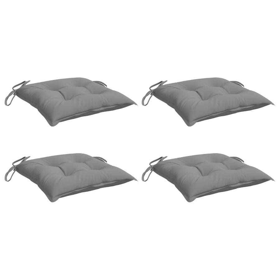 Stoelkussens Oxford Stof 4 40 x 40 x 7 cm Grijs