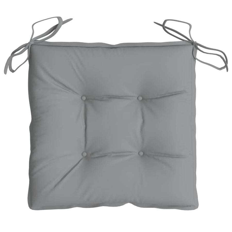 Stoelkussens Oxford Stof 4 40 x 40 x 7 cm Grijs