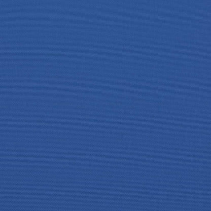 Stoelkussens 2 st 40x40x7 cm oxford stof blauw