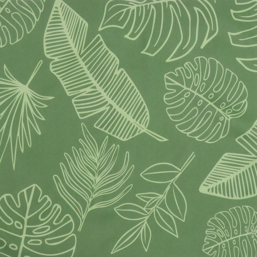 Stoelkussens 2 st bladpatroon 40x40x7 cm stof 2 40 x 40 x 7 cm