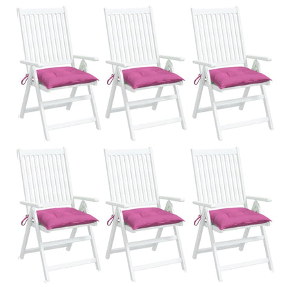 Stoelkussens Stof Roze 6 40 x 40 x 7 cm