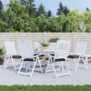 Stoelkussens 6 st 50x50x7 cm oxford stof antraciet