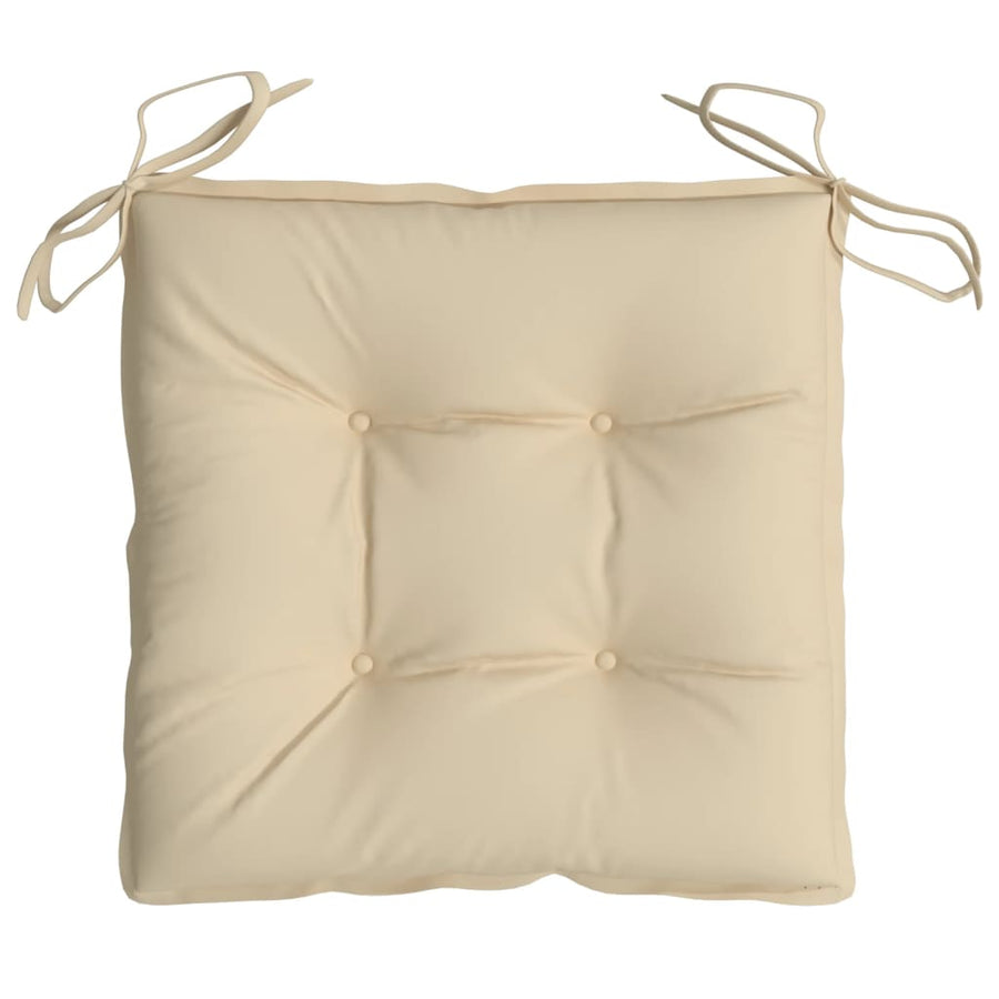 Palletkussens 6 st 50x50x7 cm oxford stof beige