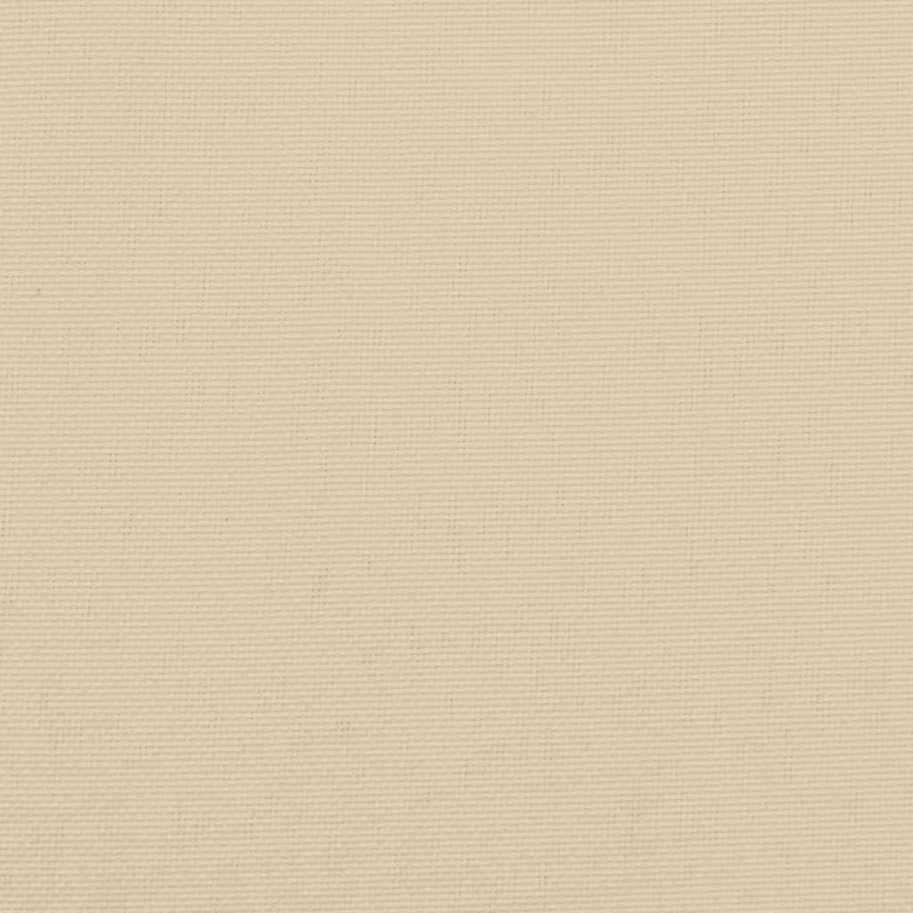 Palletkussens 6 st 50x50x7 cm oxford stof beige