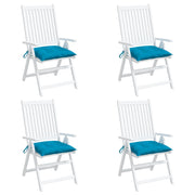 Palletkussens 4 st 50x50x7 cm lichtblauw oxford stof
