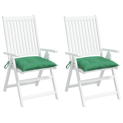 Palletkussens 2 st 50x50x7 cm oxford stof groen