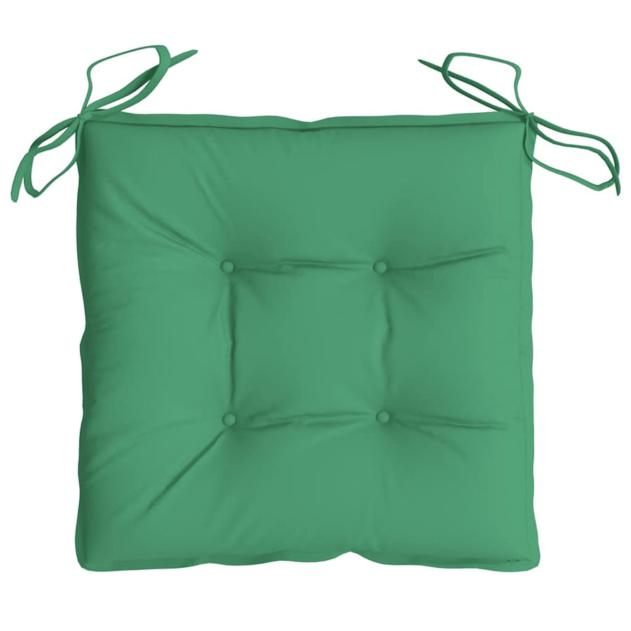 Palletkussens 2 st 50x50x7 cm oxford stof groen