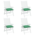 Palletkussens 4 st 50x50x7 cm groen