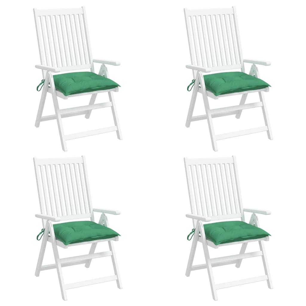 Palletkussens 4 st 50x50x7 cm oxford stof groen