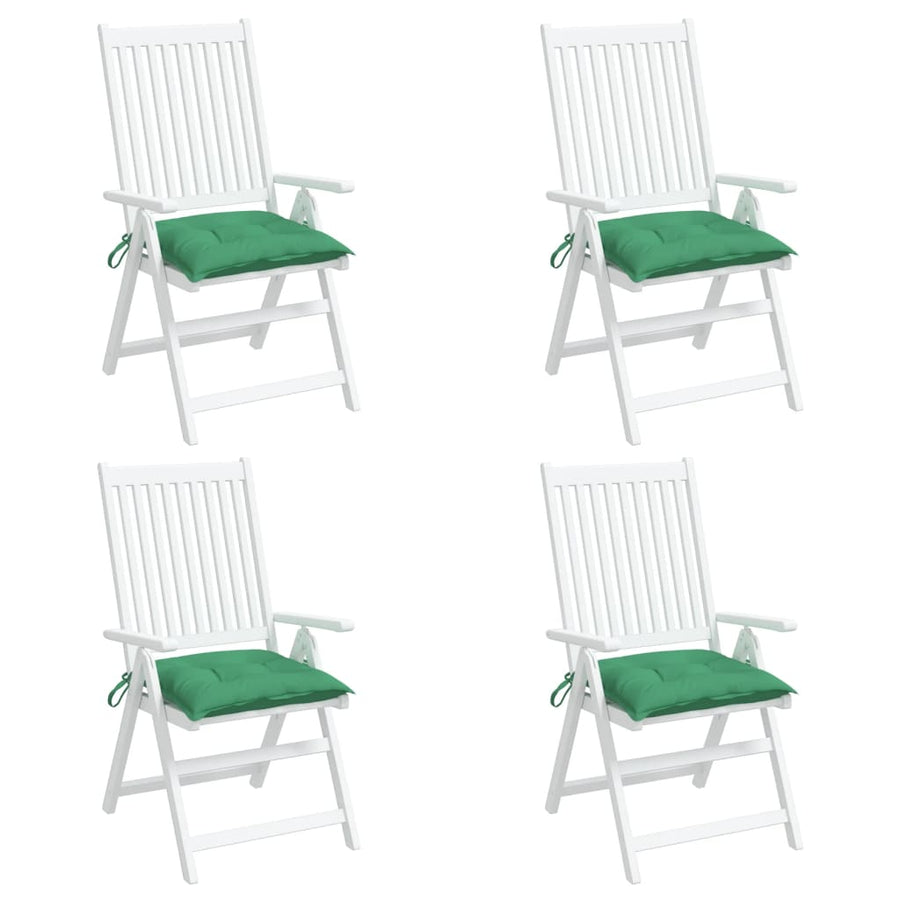 Palletkussens 4 st 50x50x7 cm oxford stof groen
