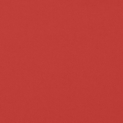 Palletkussens 2 st 50x50x7 cm oxford stof rood